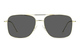 Hugo Boss Square Sunglasses in Gold – Product Photo 1