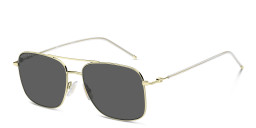 Hugo Boss Square Sunglasses in Gold – Product Photo 2
