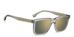 Hugo Boss Rectangle Sunglasses in Grey – Product Photo 3