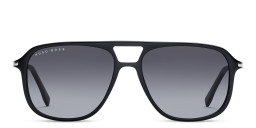 Hugo Boss Aviator Sunglasses in Black – Product Photo 1