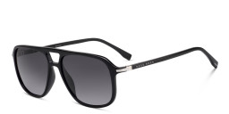 Hugo Boss Aviator Sunglasses in Black – Product Photo 2