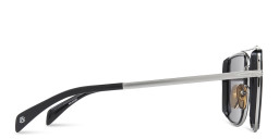 Shop Maui Jim Aeko Square Sunglasses in Silver online.