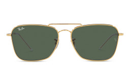 Ray-Ban Reverse Unisex Square Sunglasses in Gold – Product Photo 1