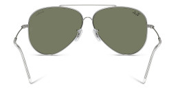 Ray-Ban Reverse Unisex Pilot Sunglasses in Silver – Product Photo 4