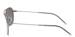 Shop Ray-Ban Caravan Reverse Unisex Wide Square Sunglasses in Gunmetal online.