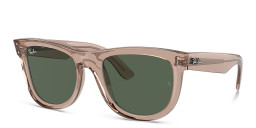 Ray-Ban Wayfarer Reverse Unisex Square Sunglasses in Brown – Product Photo 2