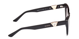 Shop Guess Square Sunglasses in Black online.