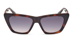 Shop Guess Square Sunglasses in Havana/Gradient Smoke online.