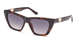 Shop Guess Square Sunglasses in Havana online.