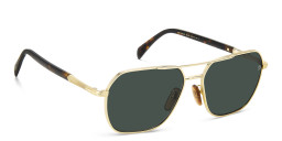 DAVID BECKHAM Aviator Sunglasses in Gold Havana – Product Photo 3