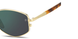 DAVID BECKHAM Irregular Sunglasses in Gold Honey Havana – Product Photo 4