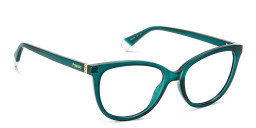Shop Polaroid Cat-Eye Eyeglasses in Green online.