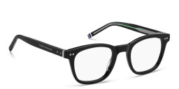 Tommy Hilfiger Square Eyeglasses in Black – Product Photo 3