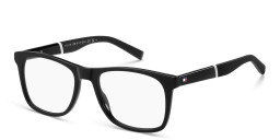 Tommy Hilfiger Square Eyeglasses in Black – Product Photo 2
