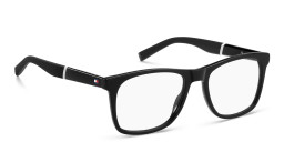 Tommy Hilfiger Square Eyeglasses in Black – Product Photo 3