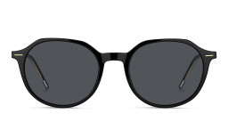 Hugo Boss Round Sunglasses in Black – Product Photo 1