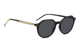 Hugo Boss Round Sunglasses in Black – Product Photo 3