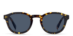 Tommy Hilfiger Round Sunglasses in Havana – Product Photo 1