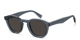 Tommy Hilfiger Round Sunglasses in Blue/Grey – Product Photo 3