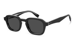 Tommy Hilfiger Square Sunglasses in Black – Product Photo 2