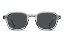 Tommy Hilfiger Square Sunglasses in Grey – Product Photo 1