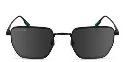 Shop Lacoste Square Sunglasses in Black online.