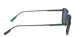 Shop Lacoste Square Sunglasses in Gunmetal online.