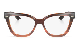 Calvin Klein Cat-Eye Eyeglasses in Brown – Product Photo 1