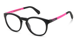 Polaroid Kids Kids Round Eyeglasses in Black – Product Photo 2
