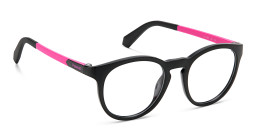 Polaroid Kids Kids Round Eyeglasses in Black – Product Photo 3