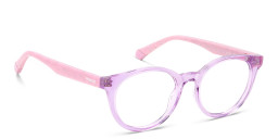 Polaroid Kids Kids Round Eyeglasses in Purple – Product Photo 3