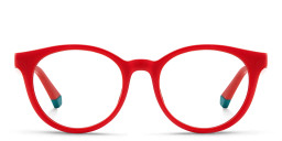 Polaroid Kids Kids Round Eyeglasses in Red – Product Photo 1