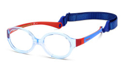 Polaroid Kids Kids Round Eyeglasses in Blue – Product Photo 2