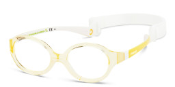 Polaroid Kids Kids Round Eyeglasses in Yellow – Product Photo 2
