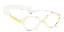 Polaroid Kids Kids Round Eyeglasses in Yellow – Product Photo 3