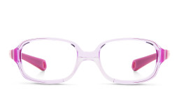 Polaroid Kids Kids Rectangle Eyeglasses in Purple – Product Photo 1