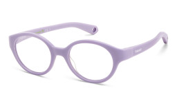 Shop Polaroid Kids Kids Round Eyeglasses in Purple online.