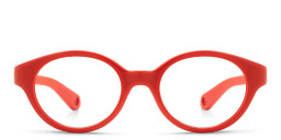 Polaroid Kids Kids Round Eyeglasses in Orange – Product Photo 1