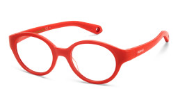 Shop Polaroid Kids Kids Round Eyeglasses in Orange online.
