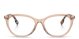Shop BURBERRY Cat-Eye Eyeglasses in Peach online.