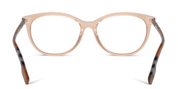 Shop BURBERRY Cat-Eye Eyeglasses in Peach online.