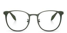 Emporio Armani Round Eyeglasses in Green – Product Photo 1