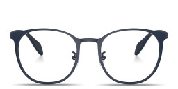 Emporio Armani Round Eyeglasses in Blue – Product Photo 2