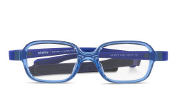 Mira Flex Kids Rectangle Eyeglasses in Light Blue – Product Photo 1