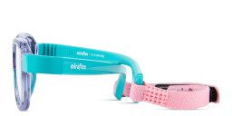 Shop Mira Flex Kids Cat-Eye Eyeglasses in Green online.