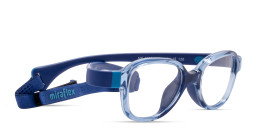 Shop Mira Flex Kids Cat-Eye Eyeglasses in Blue online.