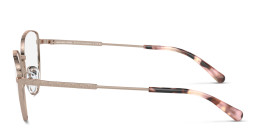 Michael Kors Crested Butte Wide Cat-Eye Eyeglasses in Rose Gold – Product Photo 3