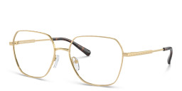 Michael Kors Avignon Wide Square Eyeglasses in Gold – Product Photo 2