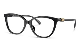 Shop Michael Kors Westminster Cat-Eye Eyeglasses in Black online.