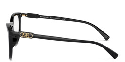 Shop Michael Kors Westminster Cat-Eye Eyeglasses in Black online.
